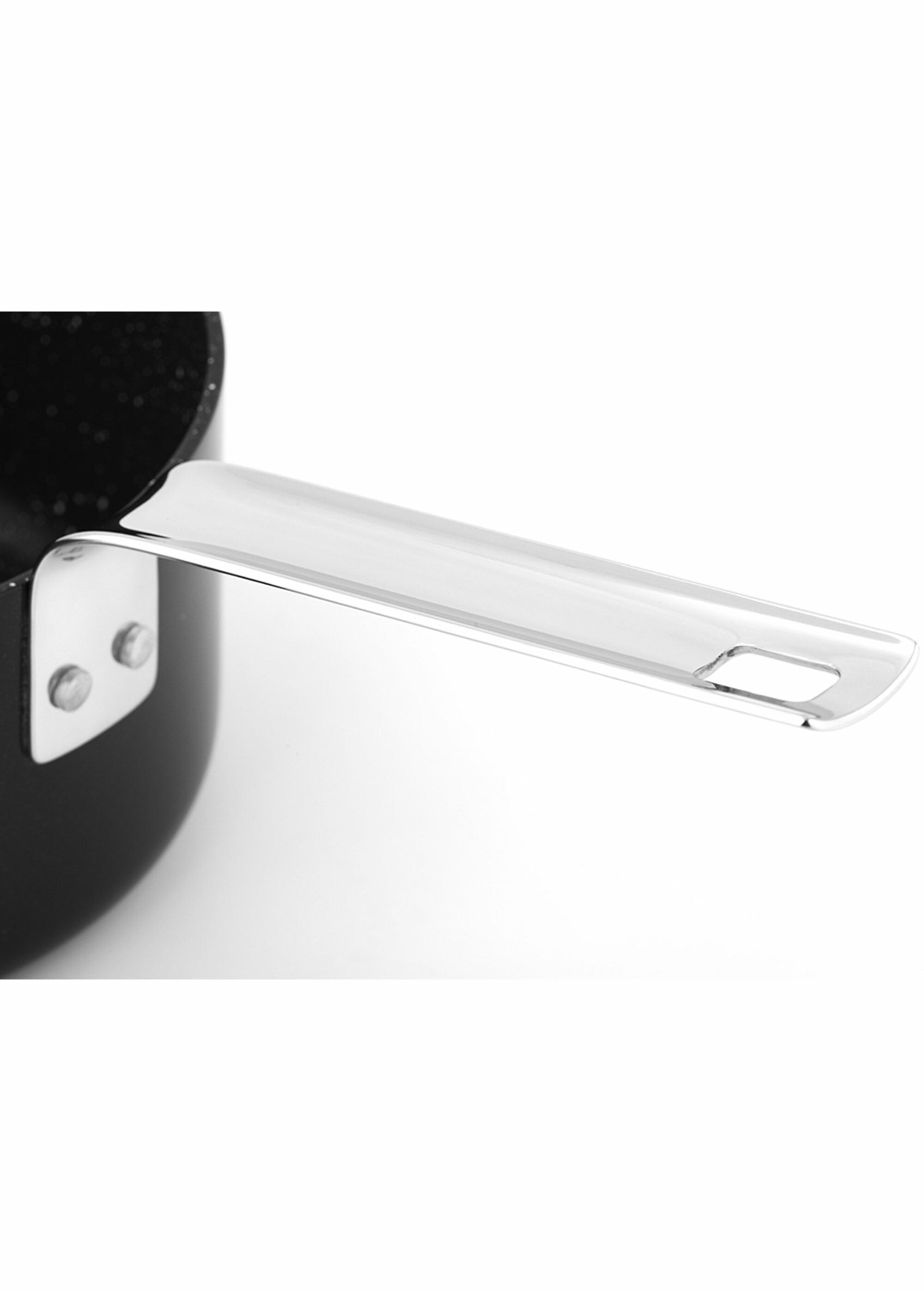 3_stackable_aluminum_pans_16/18/20cm_Astuce,_dark_Black_DE2_slim