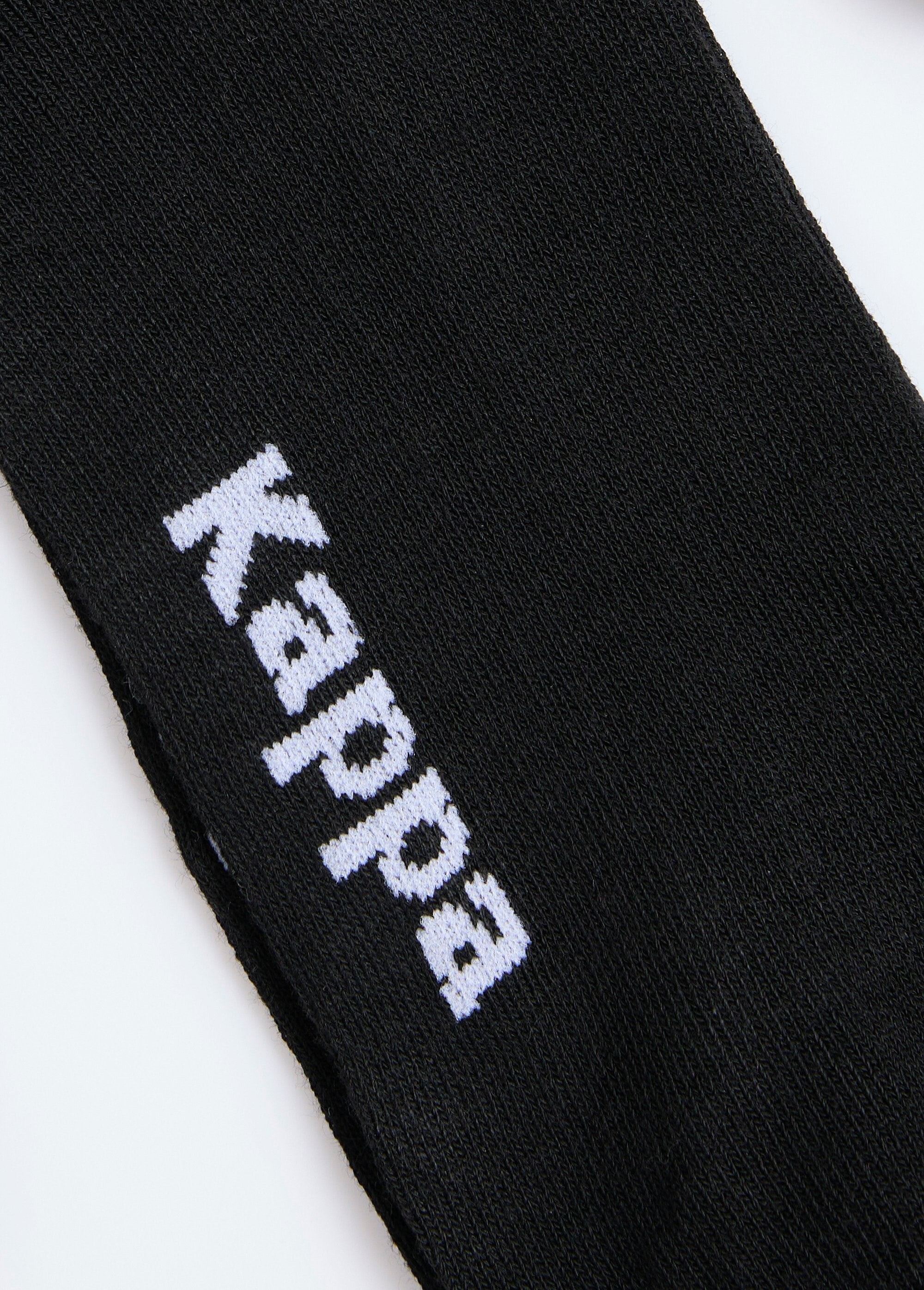 Mid-calf_sports_socks_with_striped_cuff_Black_DE3_slim