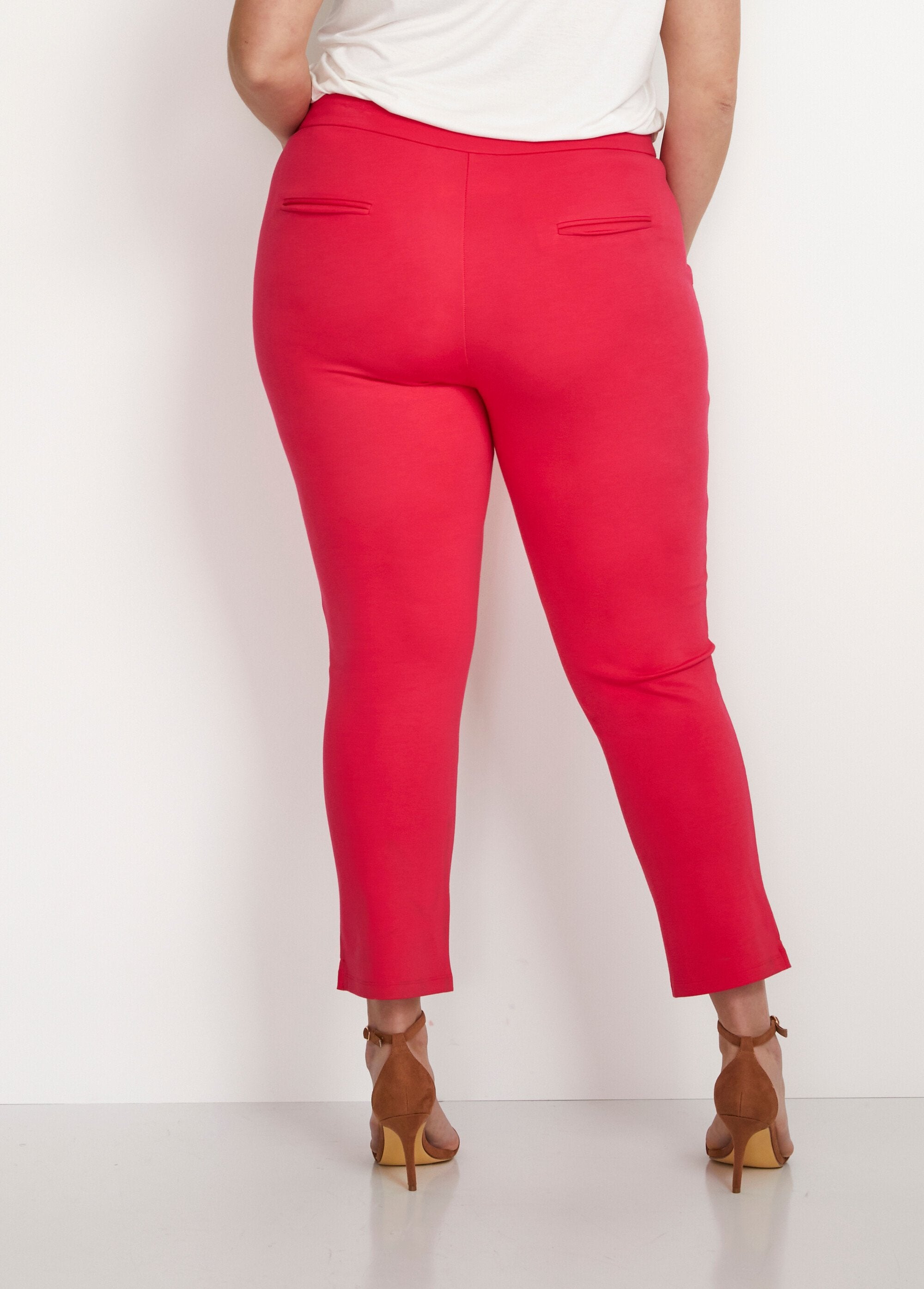 Milano_knit_7/8_straight_pants_Pink_DO1_curvy