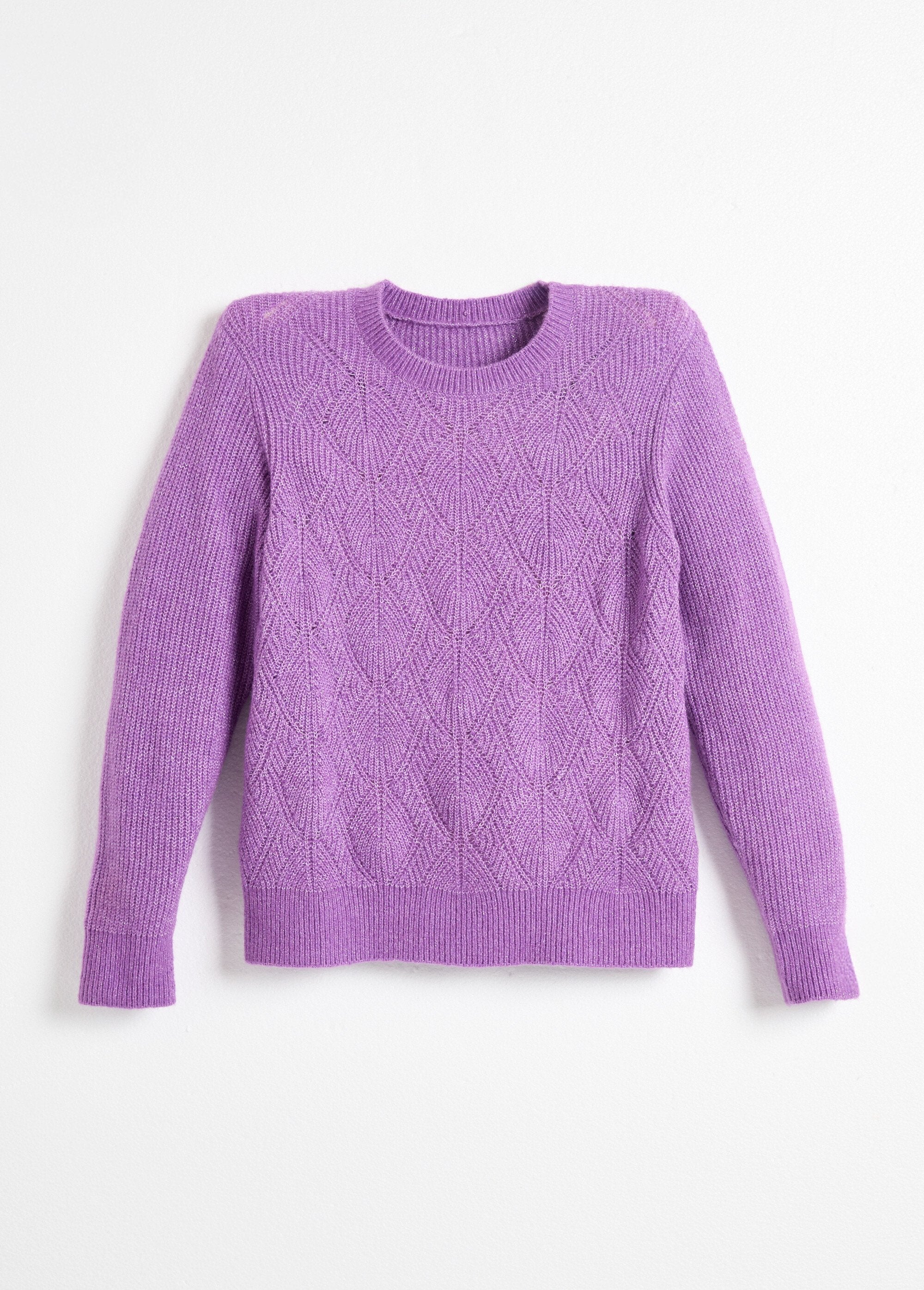 Soft_openwork_sweater_in_recycled_fibers_and_wool_Purple_AP1_slim