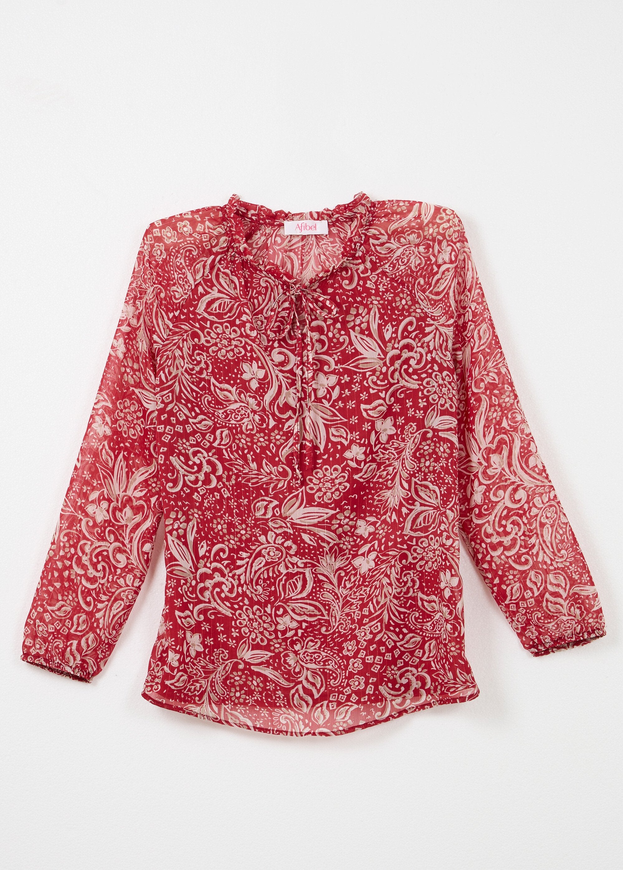 Long_tunic_with_shiny_floral_veil_and_ruffled_collar_Bordeaux_Imp_AP1_slim