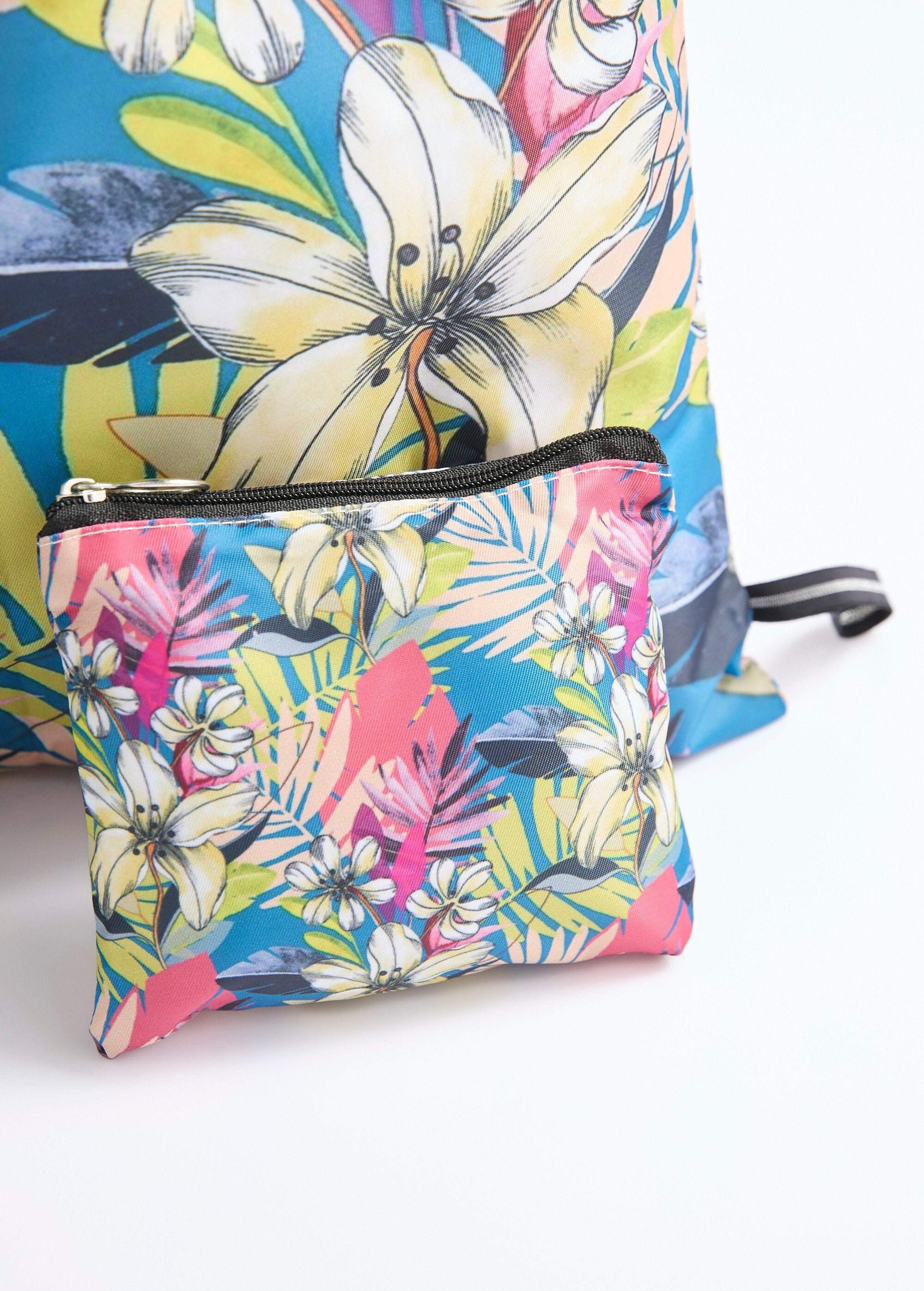 Foldable_shopping_bag,_tropical_print_Multicolor_DE1_slim
