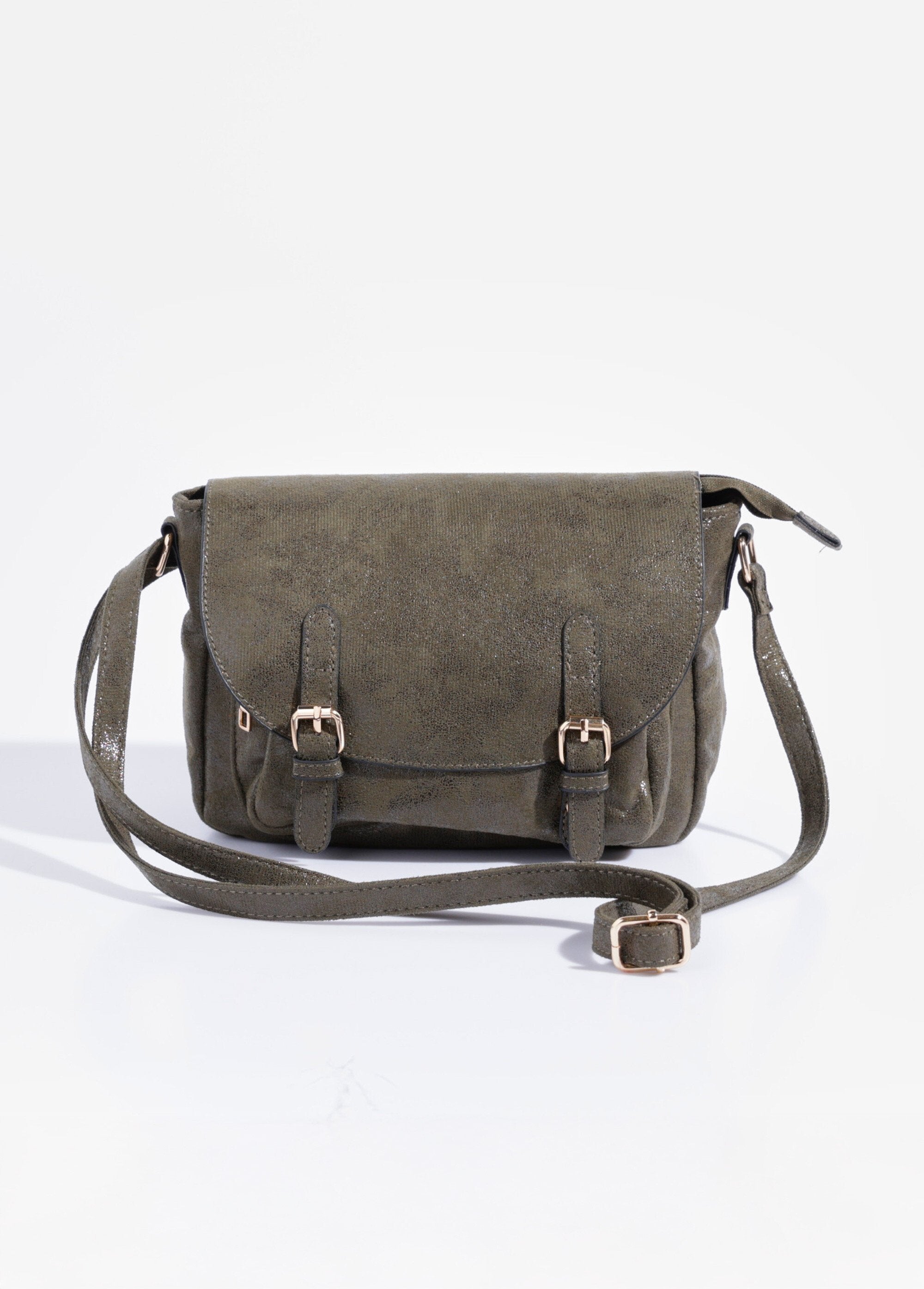Iridescent_satchel_with_flap_and_2_buckles_Green_FA1_slim