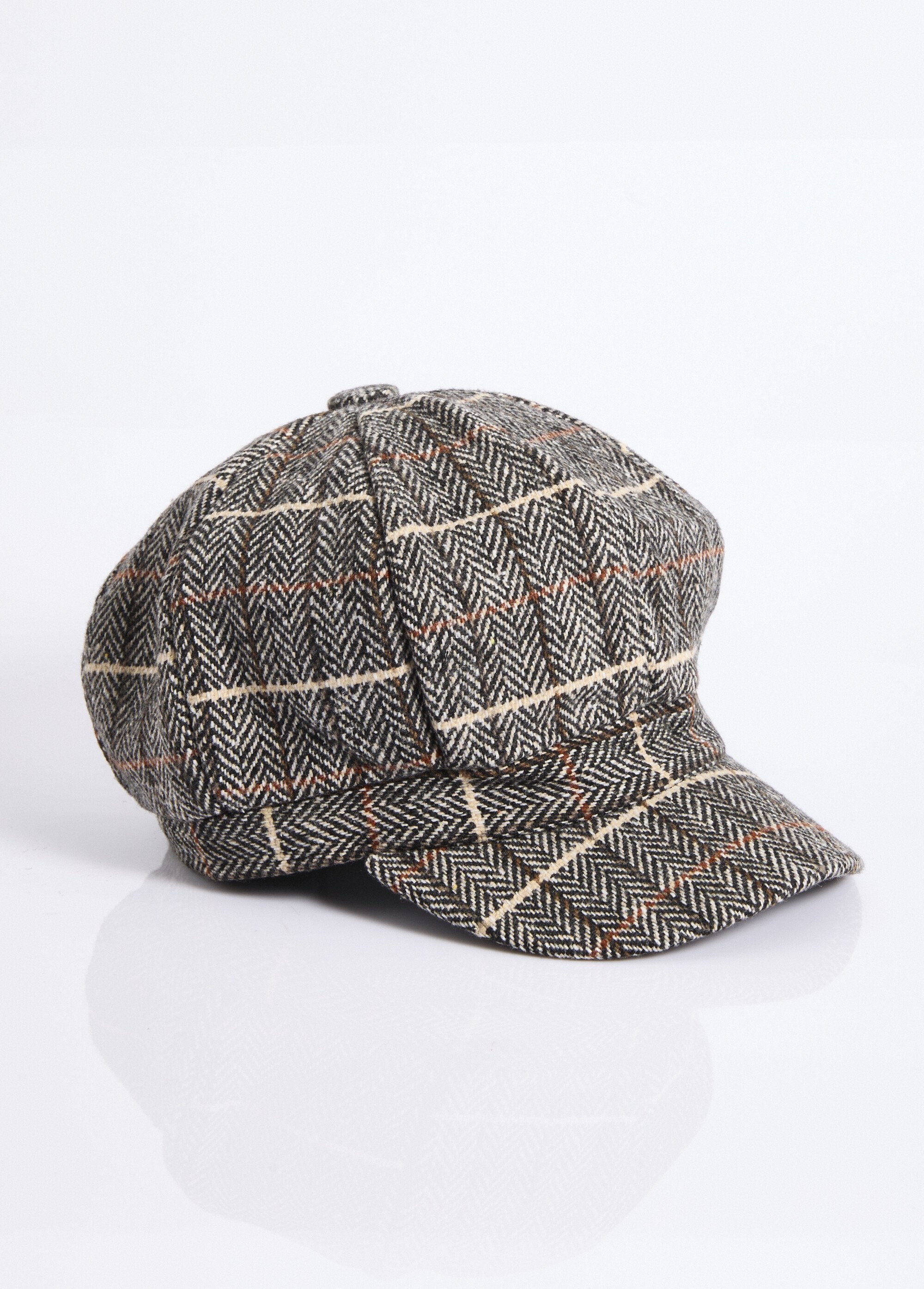 Herringbone_and_checkered_newsboy_cap_Gray_FA1_slim