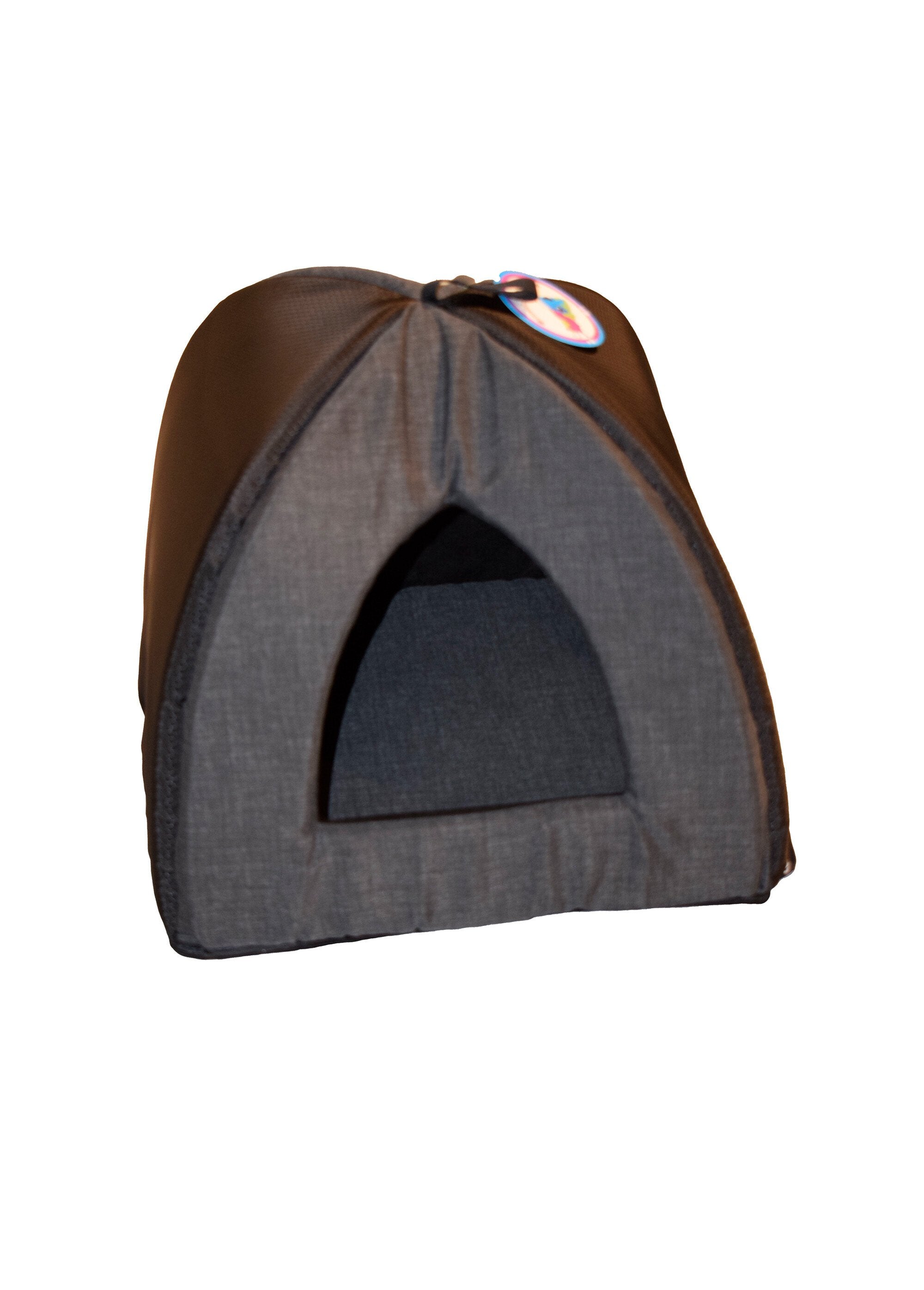 Cozy_fabric_dome_for_pets_Black_FA1_slim