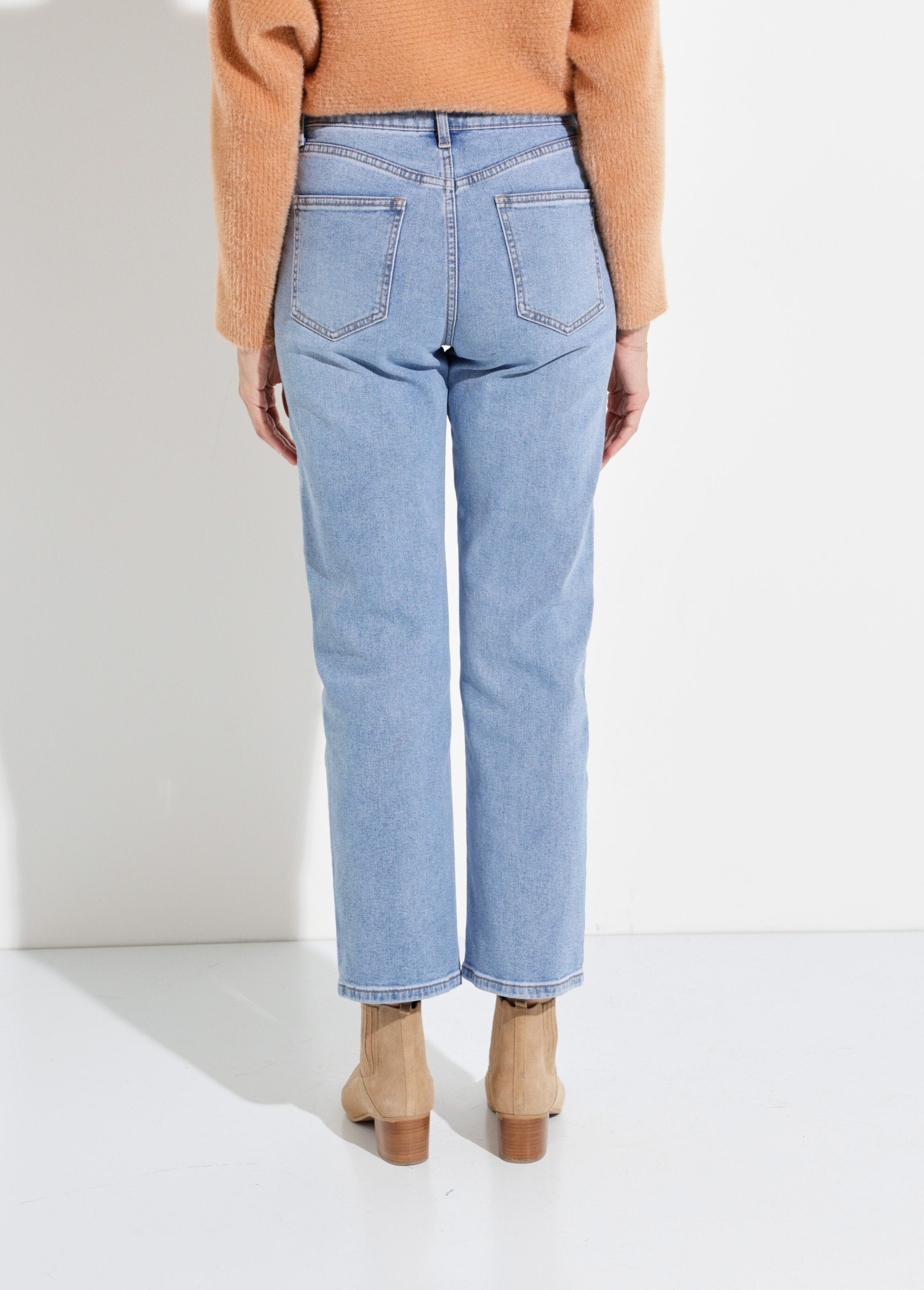 5-pocket_straight_jeans,_special_PETITE_Medium_denim_DO1_slim