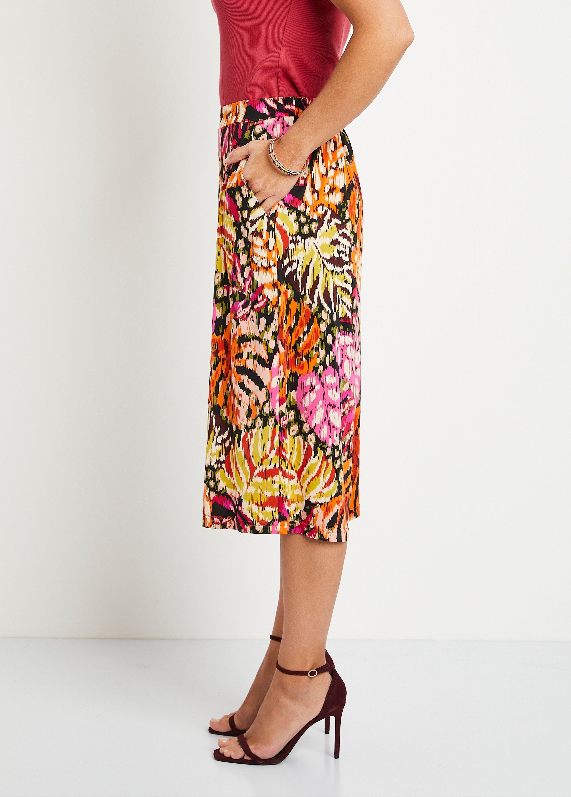 Loose_printed_elasticated_waist_culottes_Pink_and_green_DR1_slim