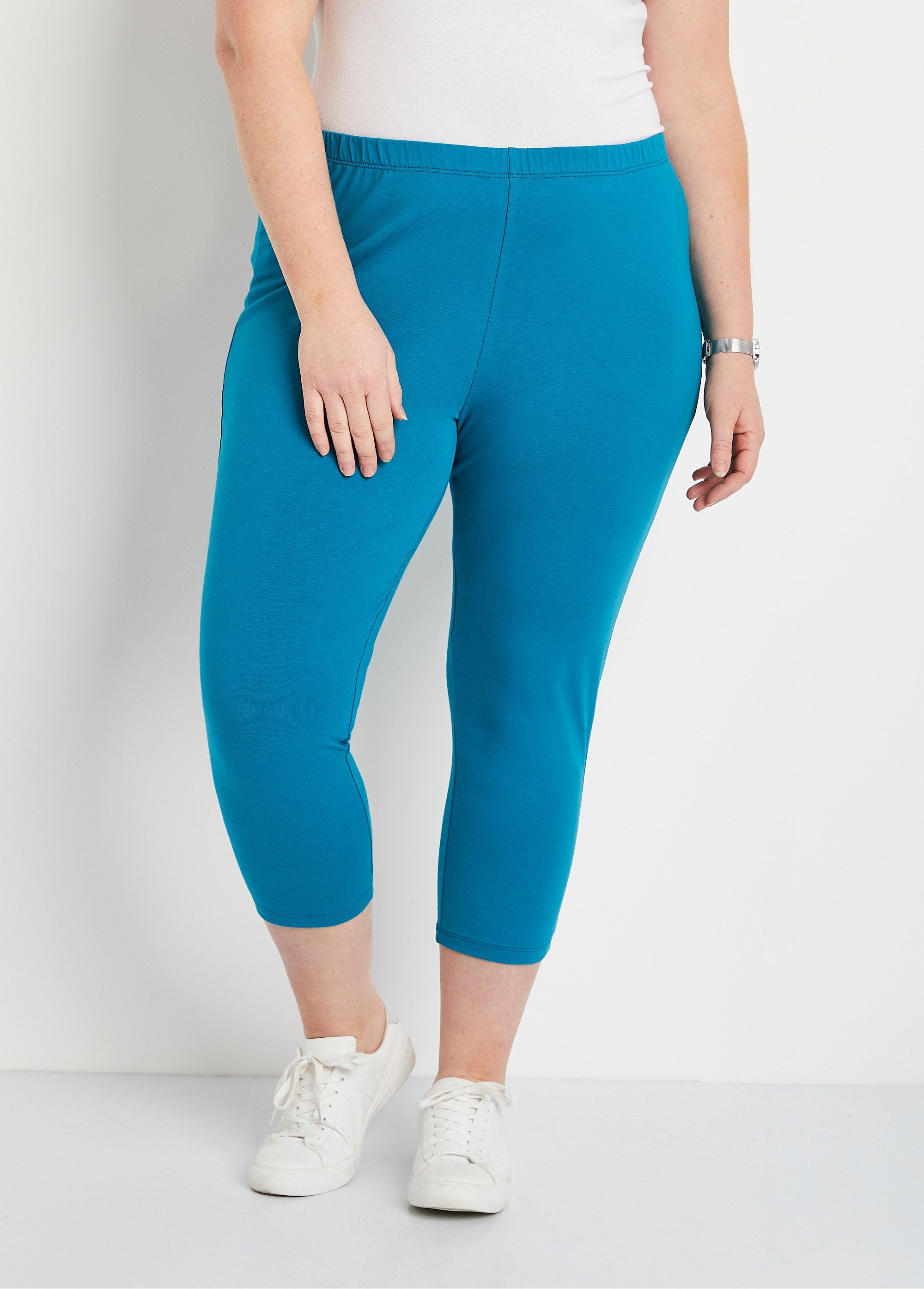 Short_cotton_leggings_with_elasticated_waist_Aqua_FA1_curvy