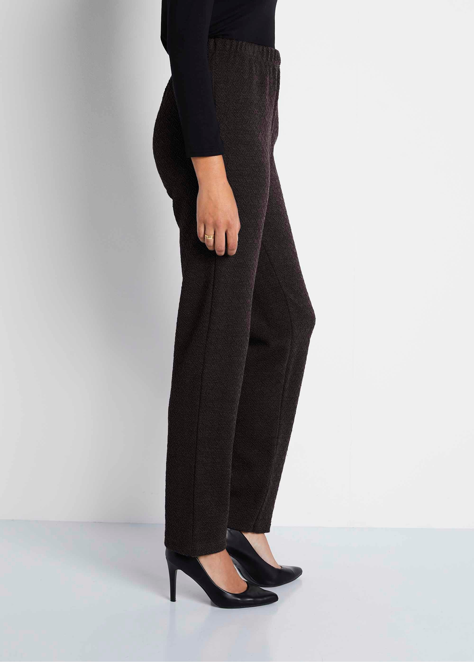 Straight_leggings_with_elasticated_waistband_and_wool_Plain_brown_DR1_slim