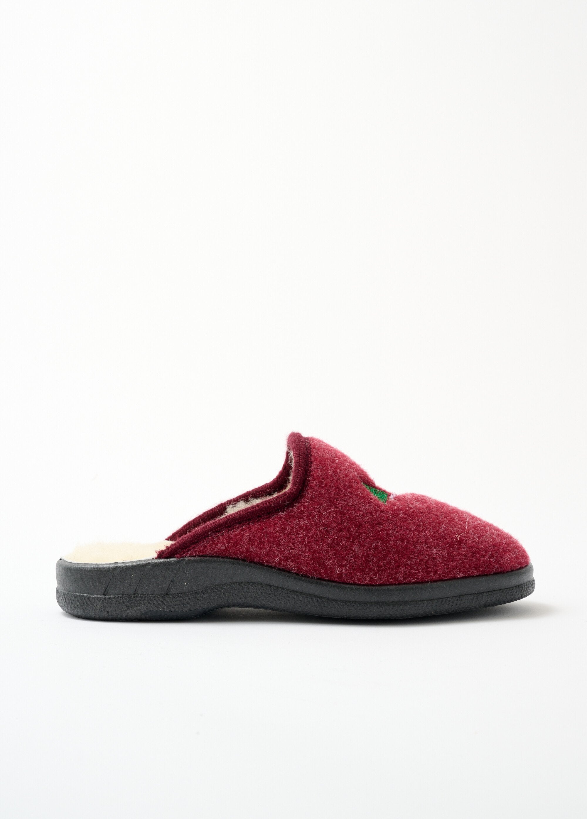 Mixed_comfort_width_mule_slipper_with_fur_lining_Bordeaux_DR1_slim