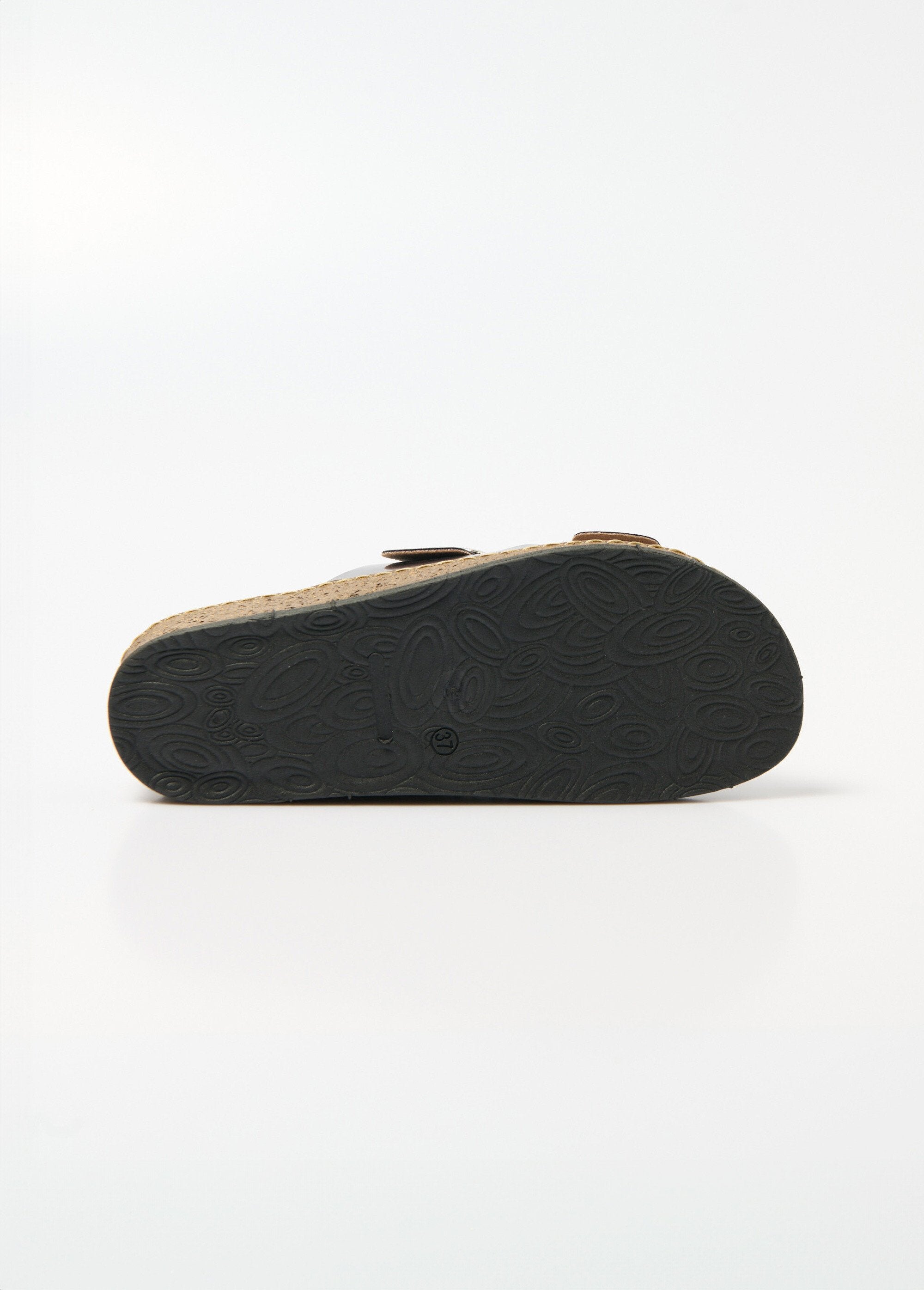 Wedge_mules_with_adjustable_buckles,_comfort_width_Bronze_UN1_slim