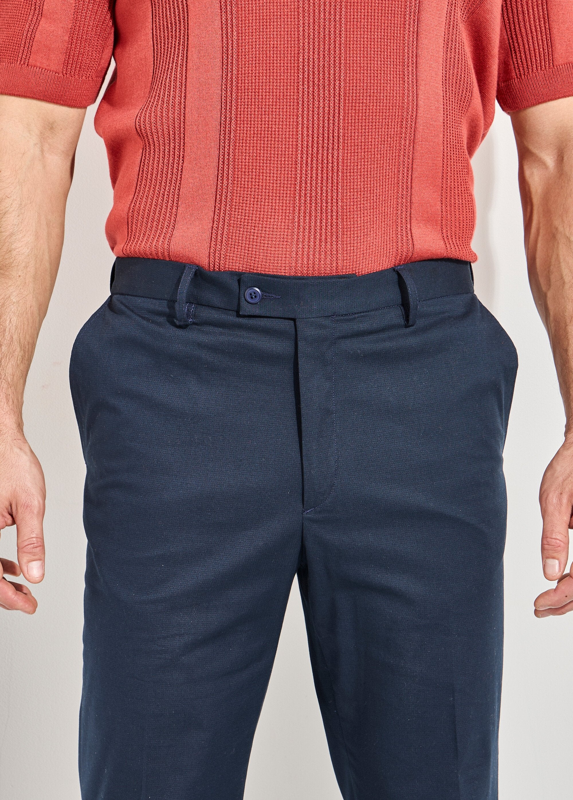 Invisible_polycotton_adjustable_belt_pants_Marine_DE1_slim