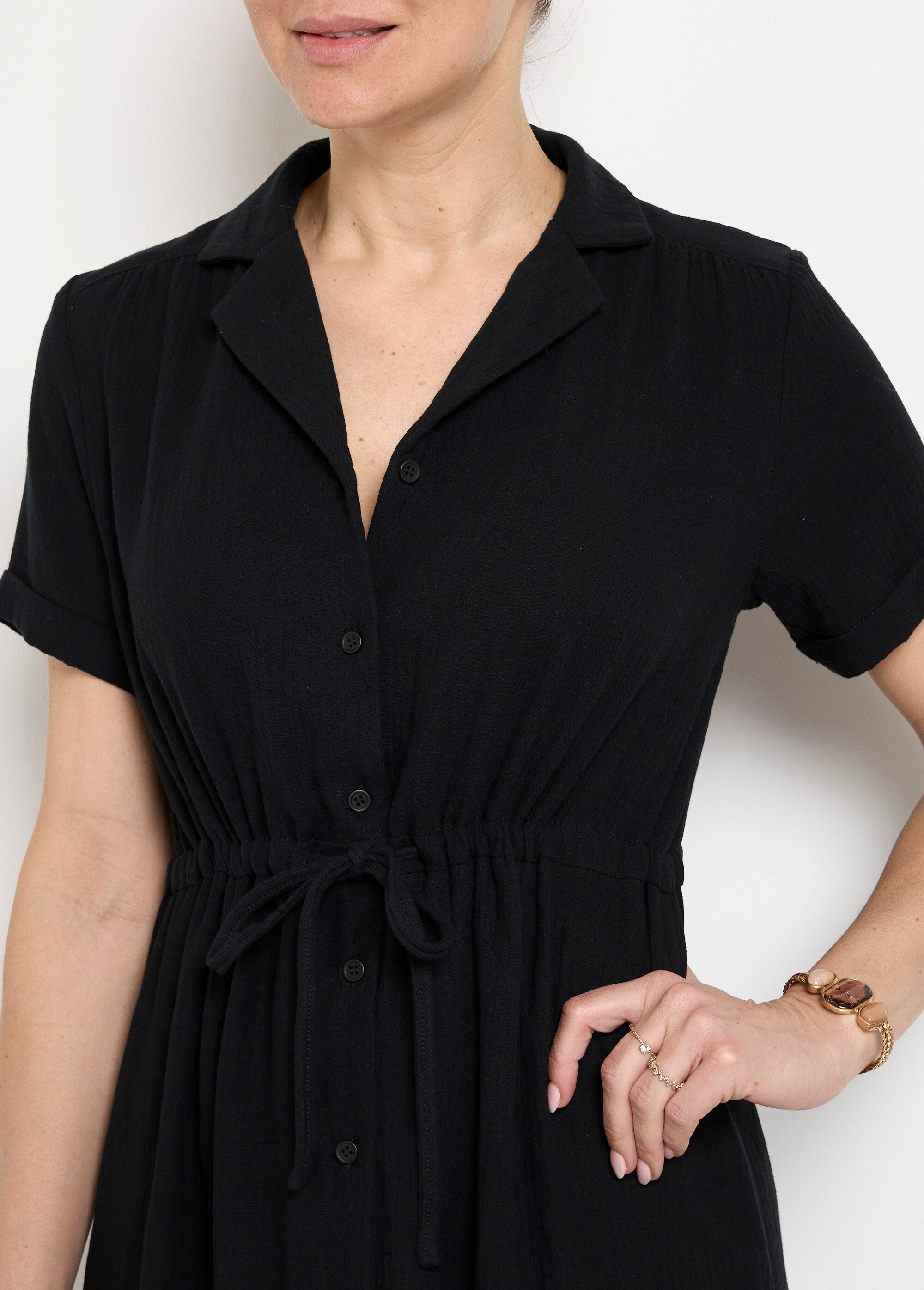 Long_cotton_gauze_shirt_dress_Black_DE1_slim