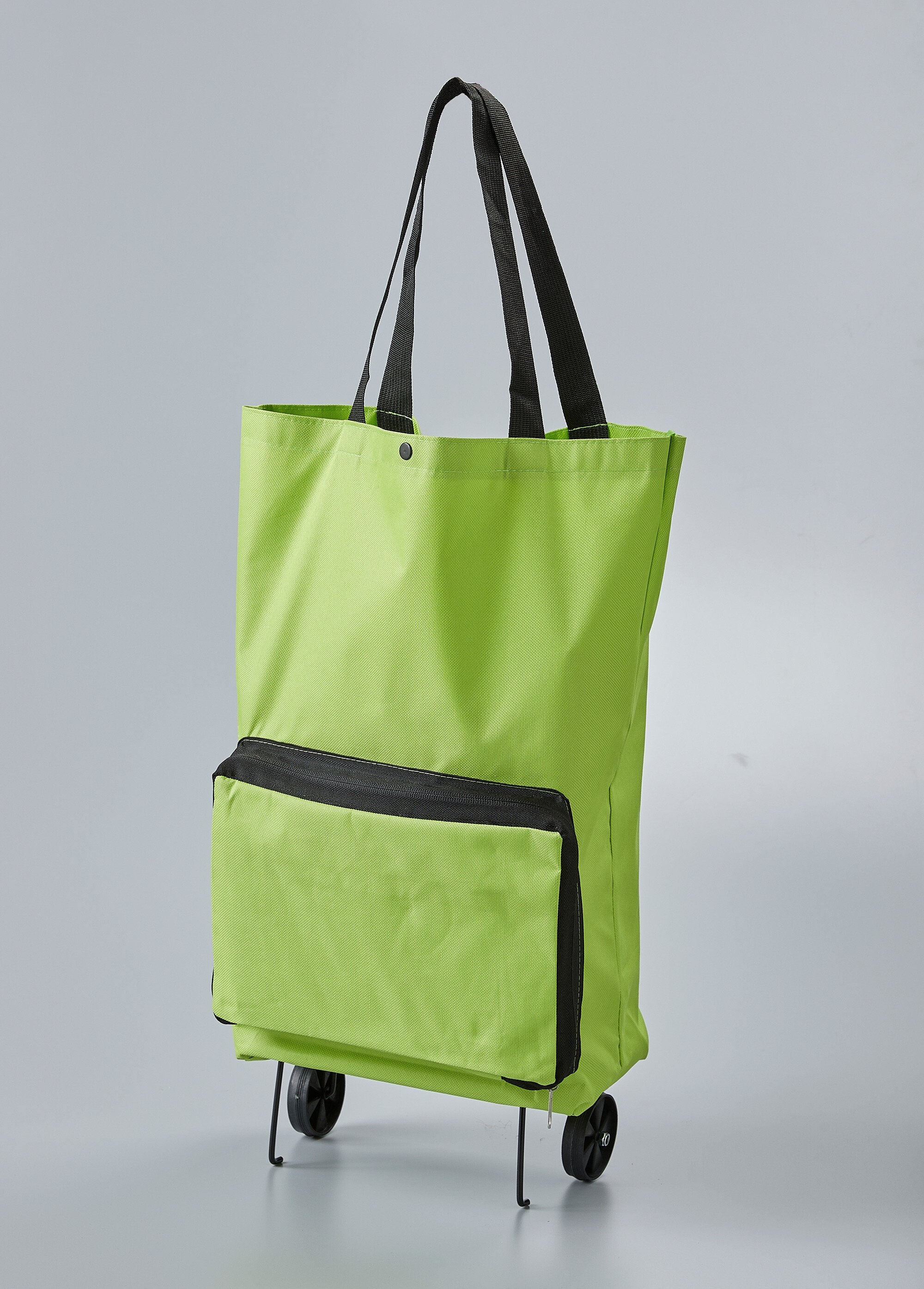 2_in_1_foldable_shopping_bag_with_wheels_Green_FA1_slim