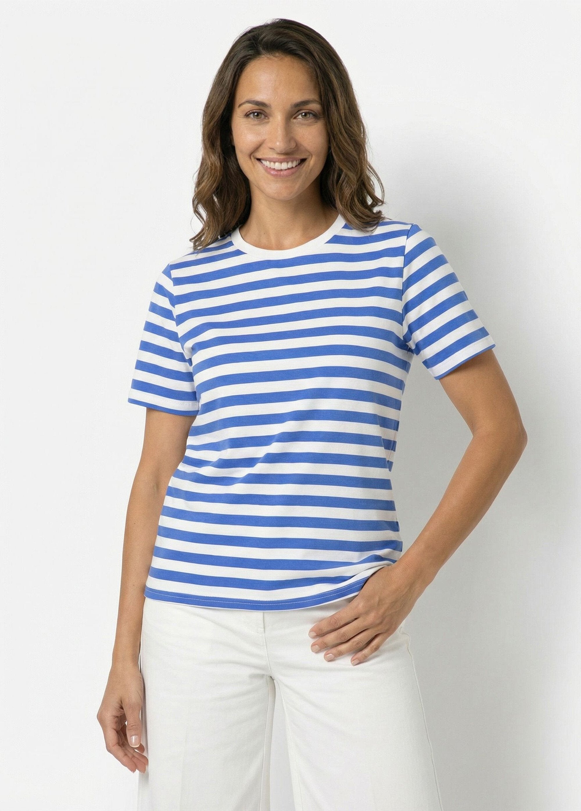 Breton_stripe_T-shirt_in_stretch_cotton_Bright_blue_and_white_FA1_slim